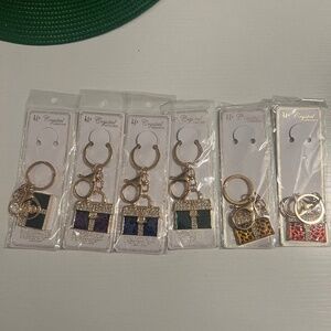 Brand New Purse Keychains Bundle (Total of 6)